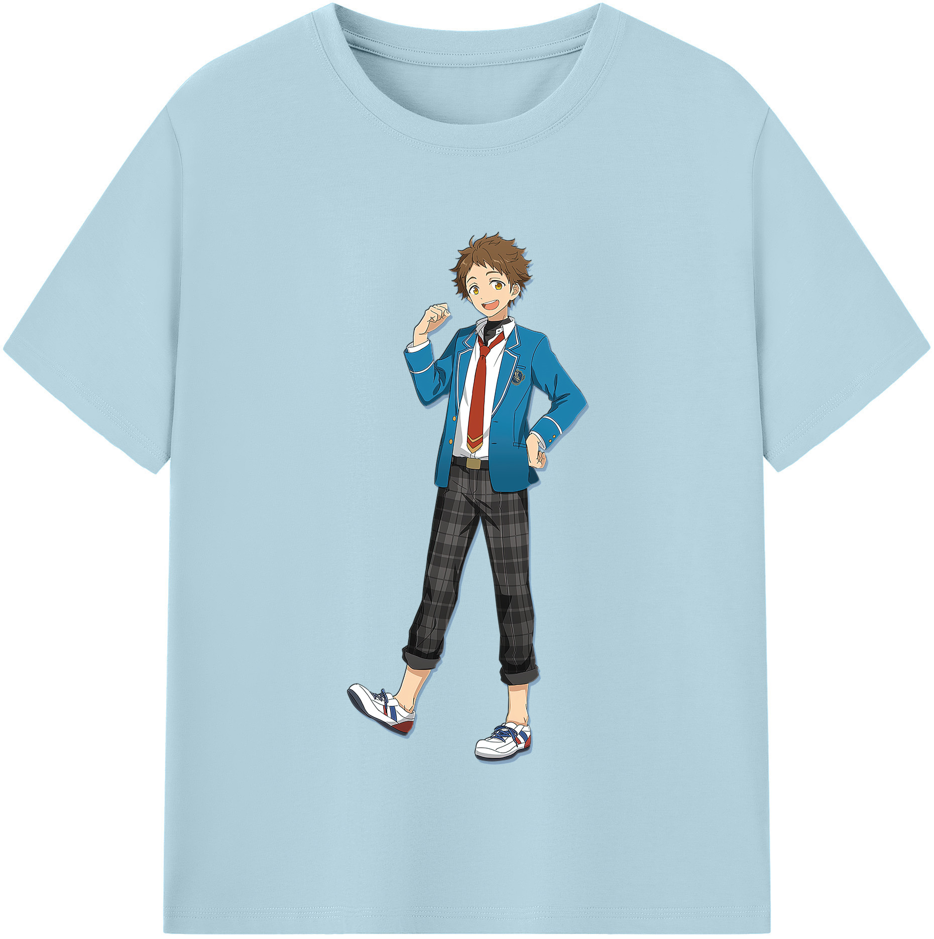（画像用） あんさんぶるスターズ! Ensemble Stars 綿100％半袖Tシャツ（フロントプリント）